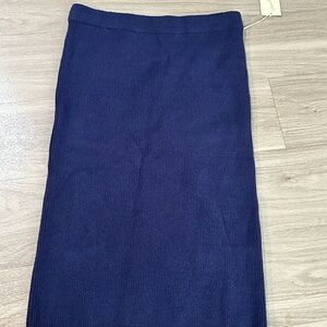 Universal Thread Dark Blue Pencil Skirt